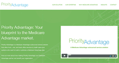 Desktop Screenshot of priorityadvantage.com